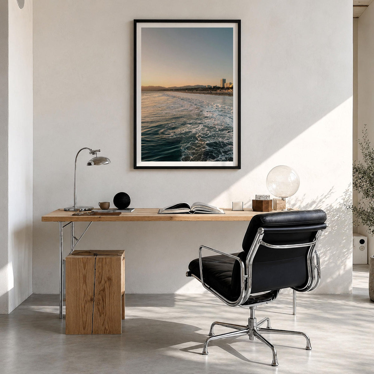 Santa Monica Fine Art Photo Print – fine art print by The Cali Studio