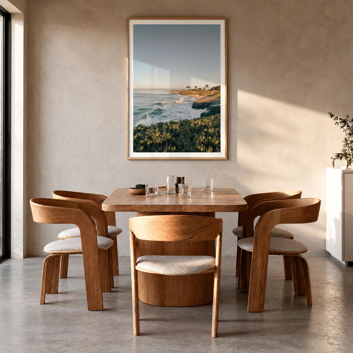 Santa Cruz Cliffs Fine Art Photo Print – fine art print by The Cali Studio