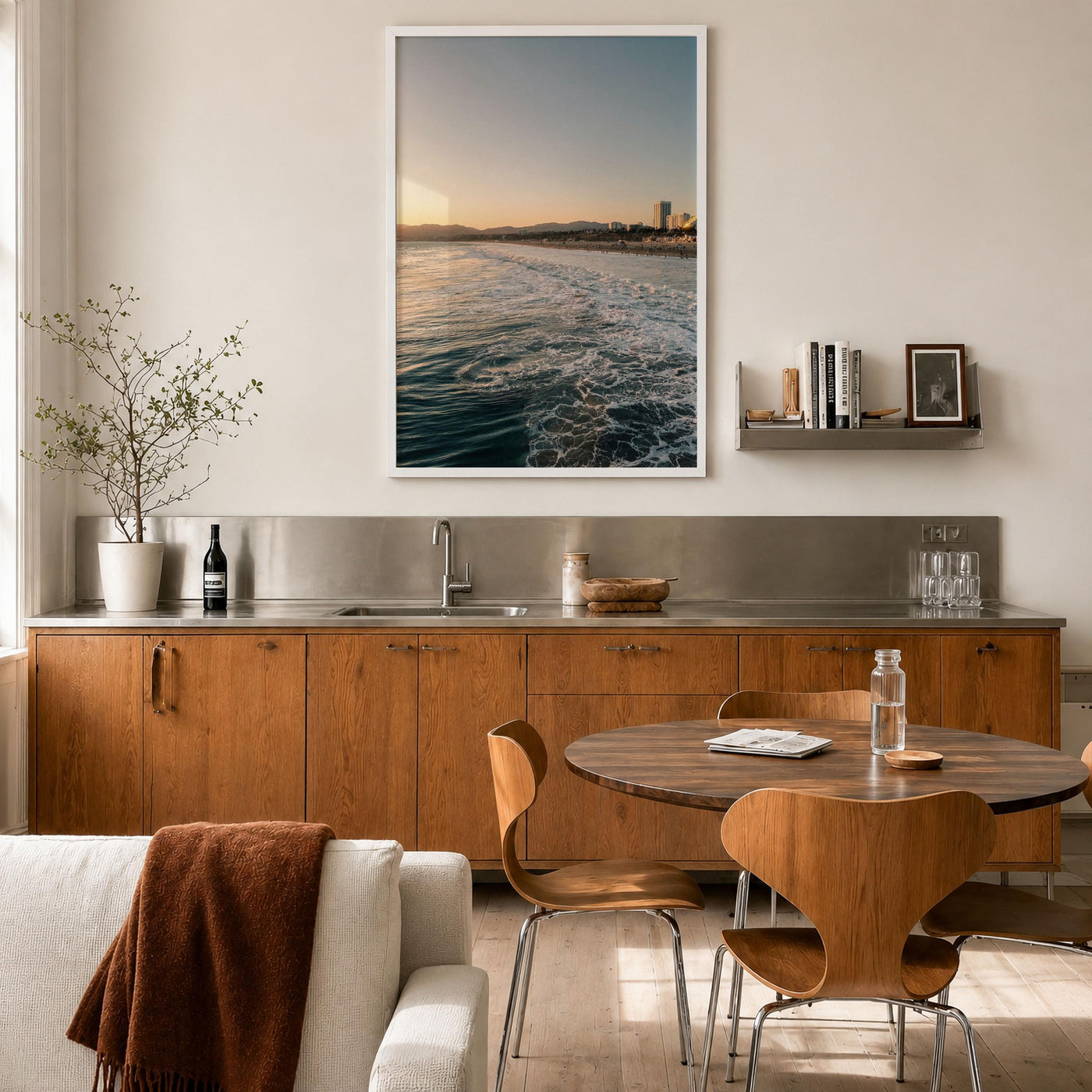 Santa Monica Fine Art Photo Print – fine art print by The Cali Studio