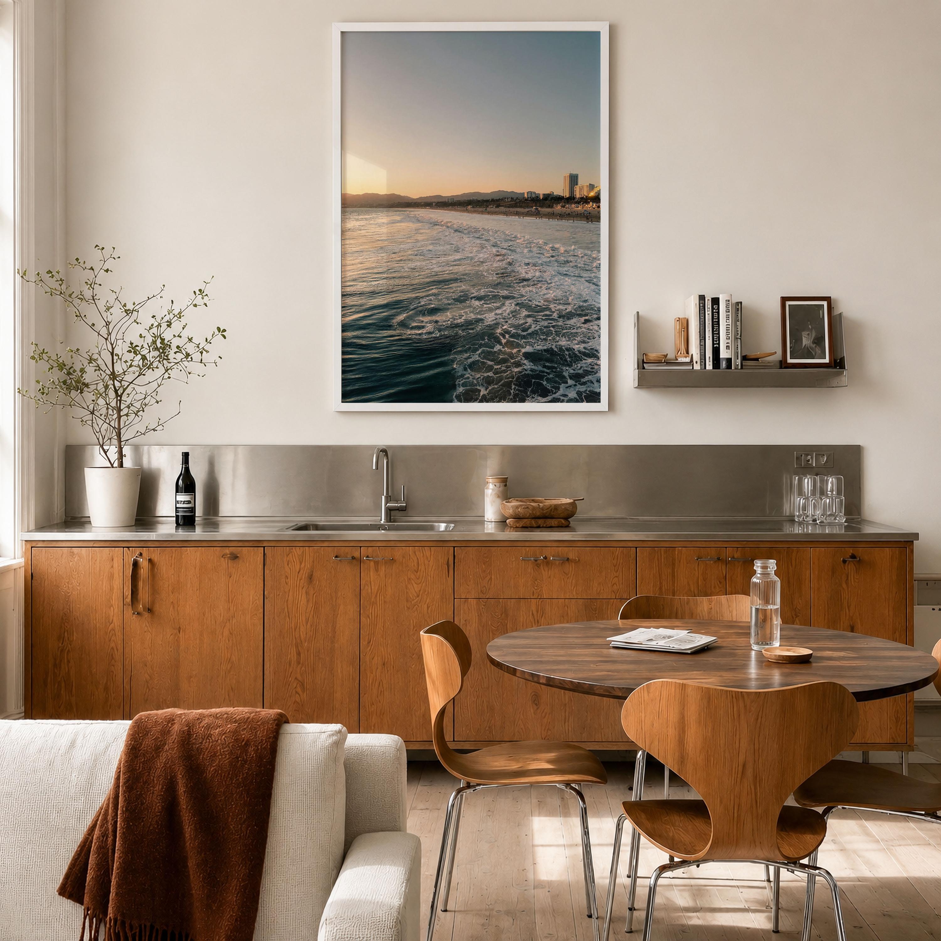Santa Monica Fine Art Photo Print – fine art print by The Cali Studio
