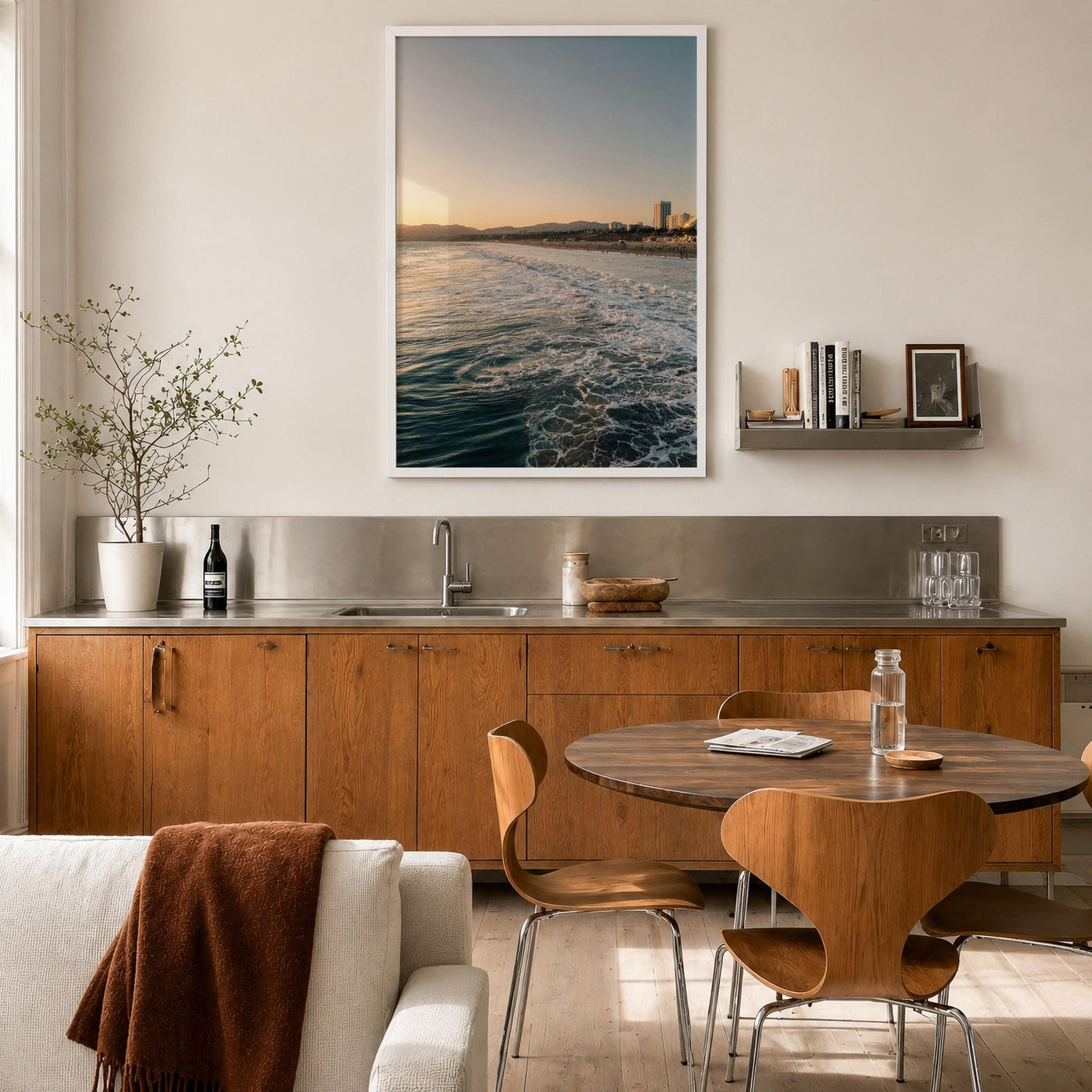 Santa Monica Fine Art Photo Print – fine art print by The Cali Studio