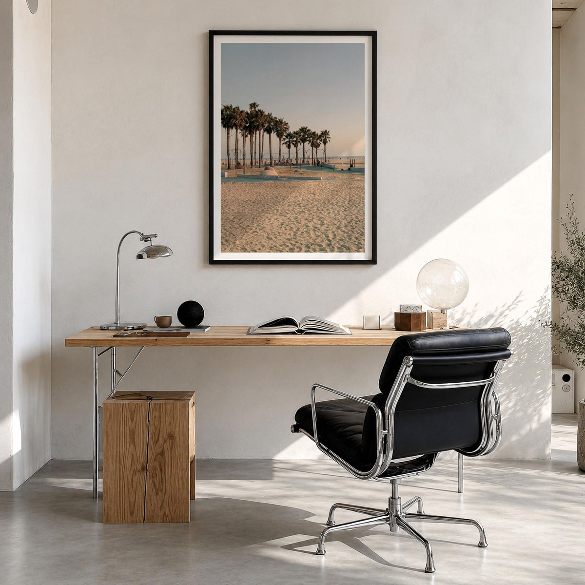 Santa Monica Fine Art Photo Print – fine art print by The Cali Studio