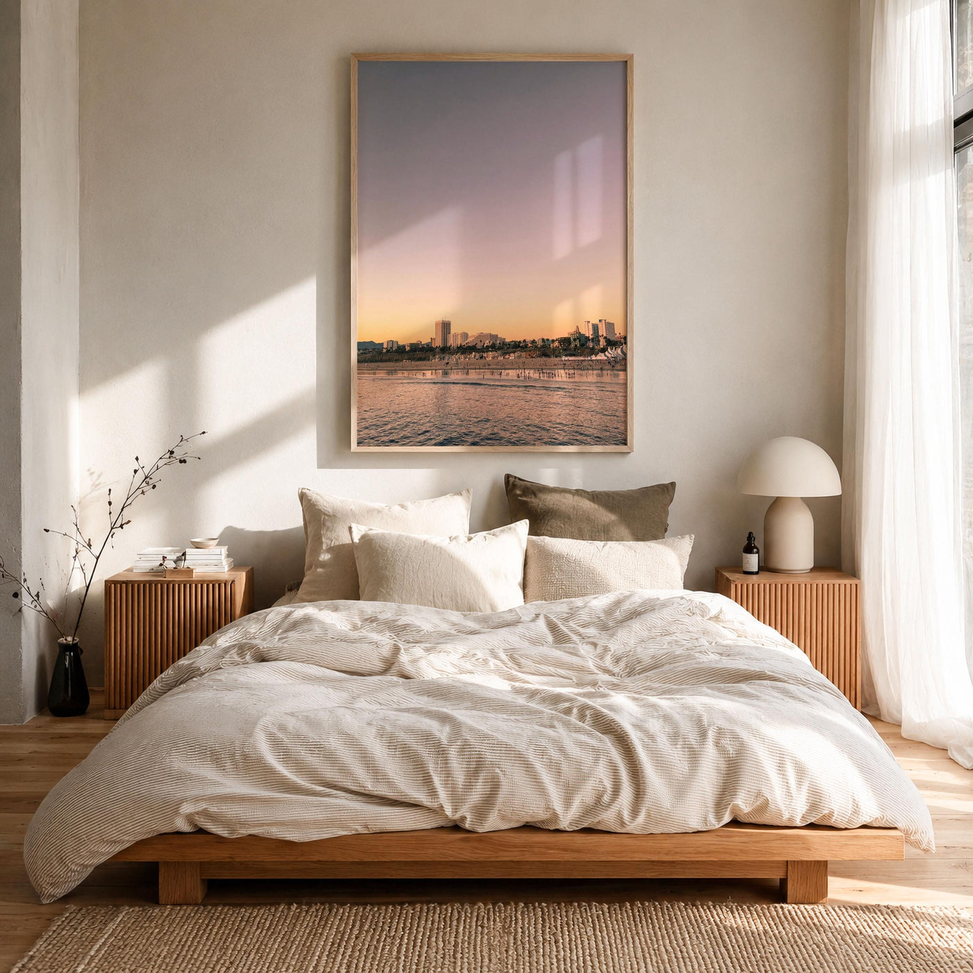 Santa Monica Fine Art Photo Print – fine art print by The Cali Studio