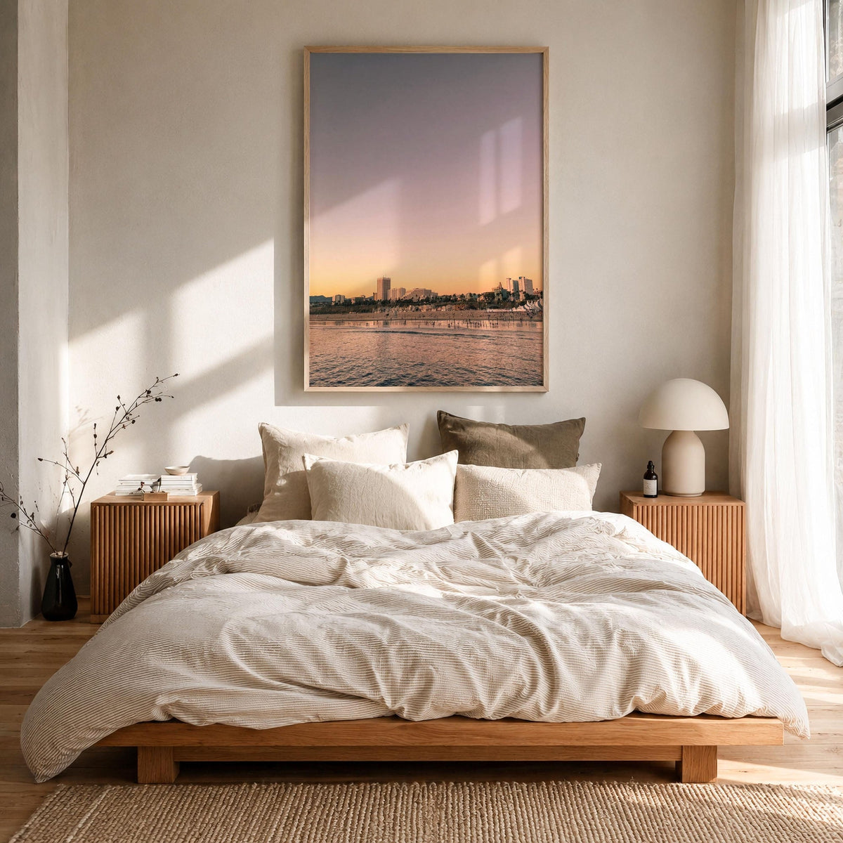 Santa Monica Fine Art Photo Print – fine art print by The Cali Studio