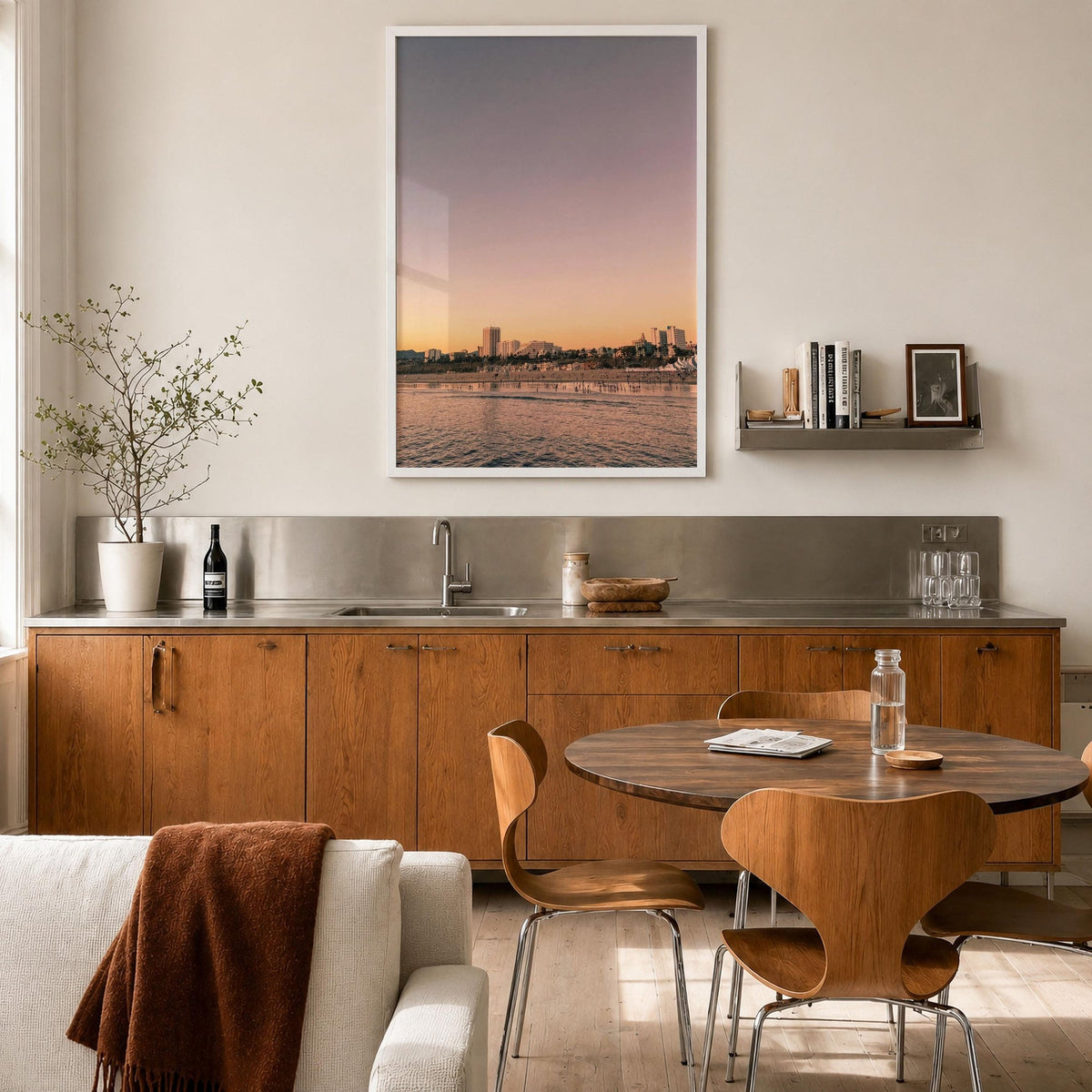 Santa Monica Fine Art Photo Print – fine art print by The Cali Studio