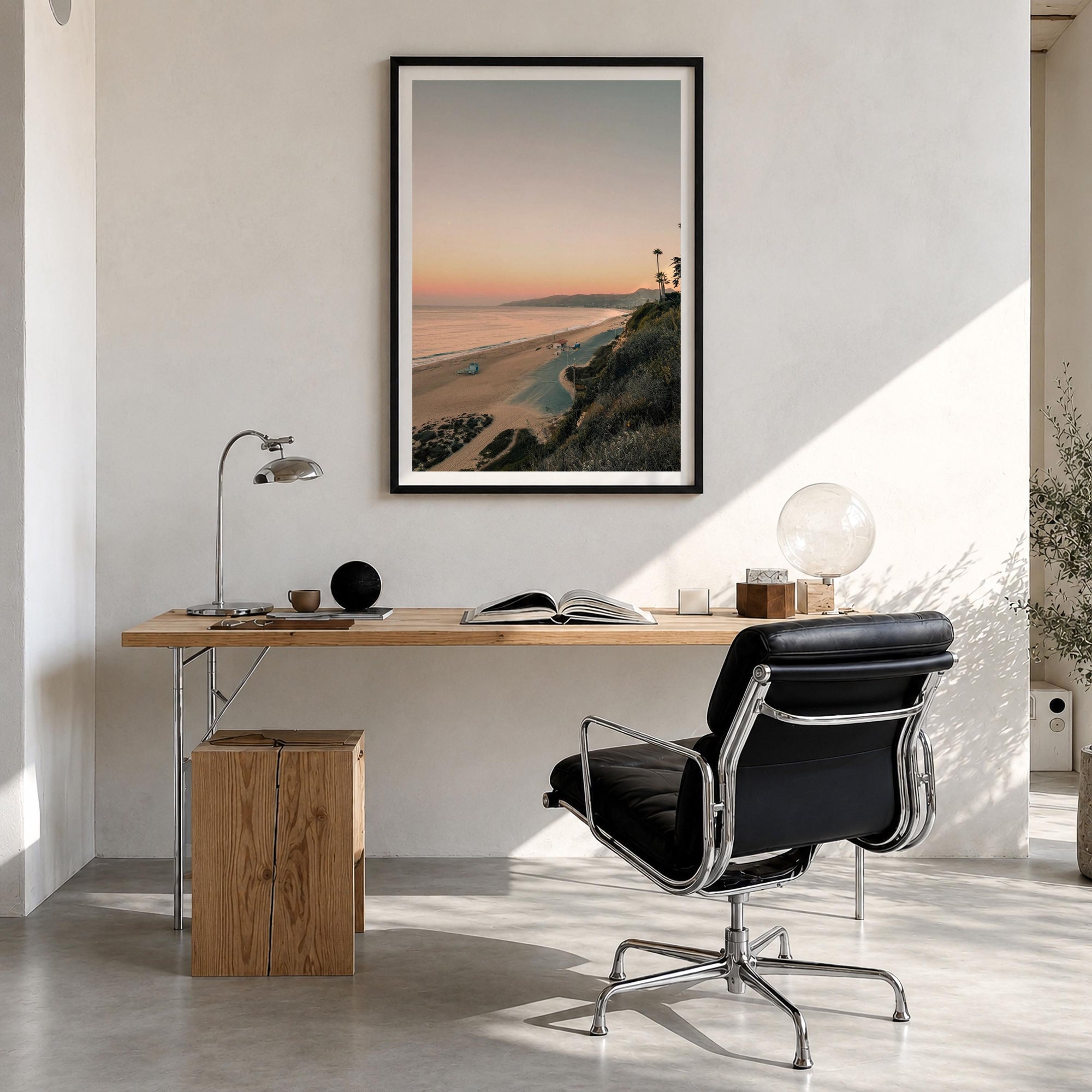 Point Dume Lifeguard Tower Fine Art Photo Print – fine art print by The Cali Studio