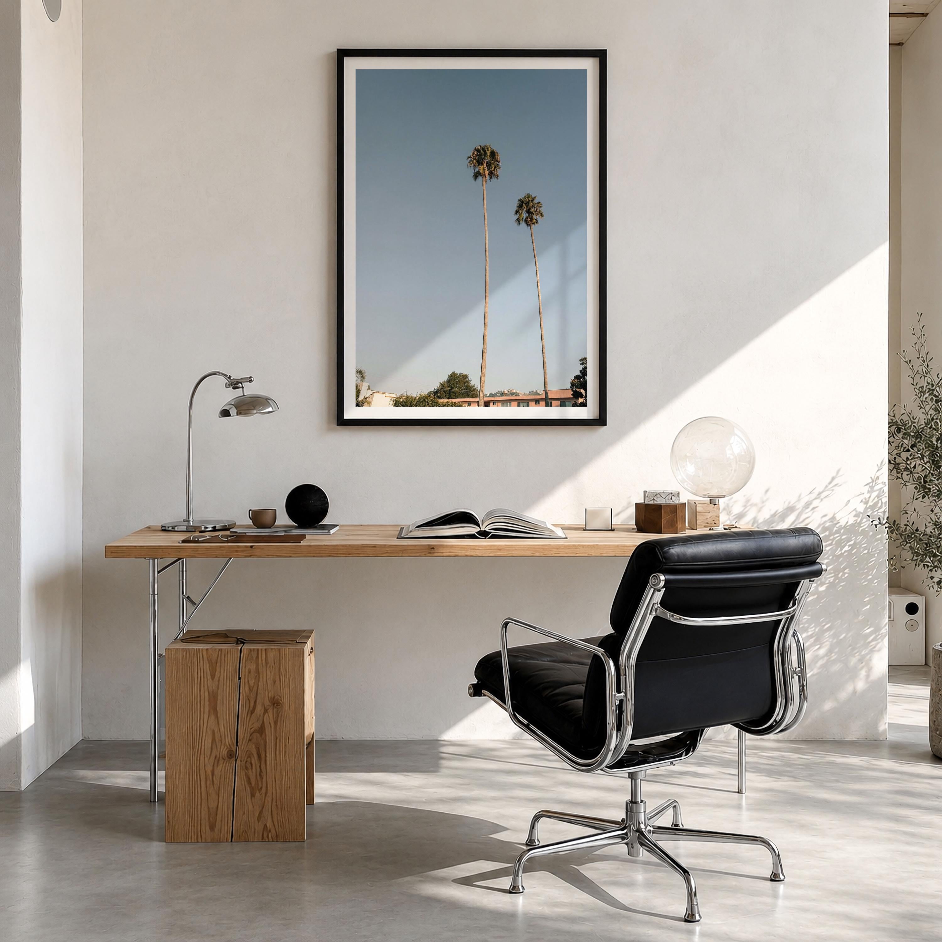 West Hollywood Palm Trees Fine Art Photo Print – fine art print by The Cali Studio