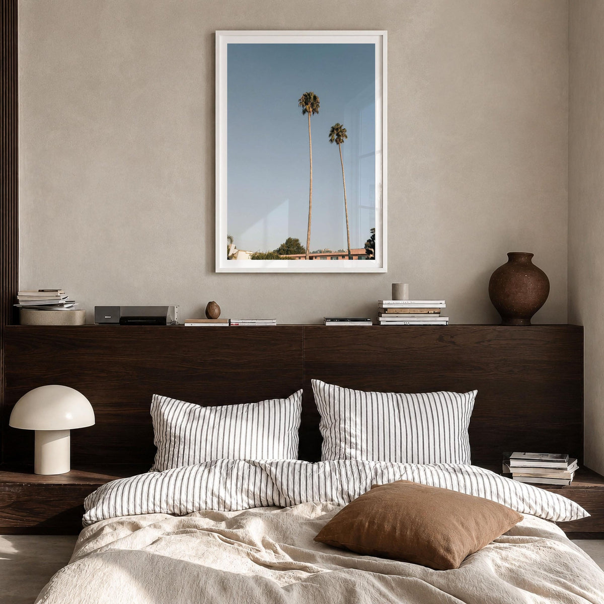West Hollywood Palm Trees Fine Art Photo Print – fine art print by The Cali Studio