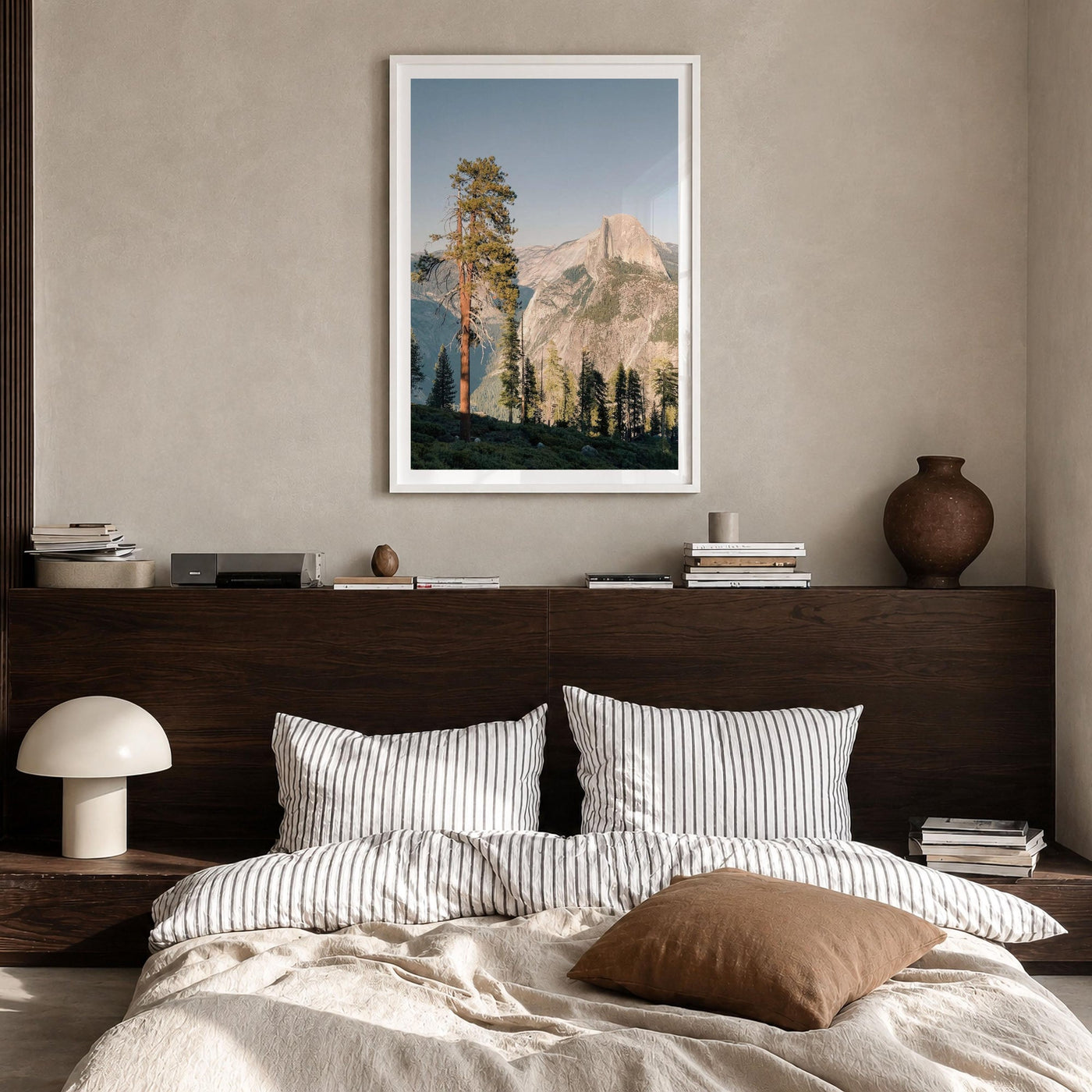 Half Dome Pine Tree Fine Art Photo Print – fine art print by The Cali Studio
