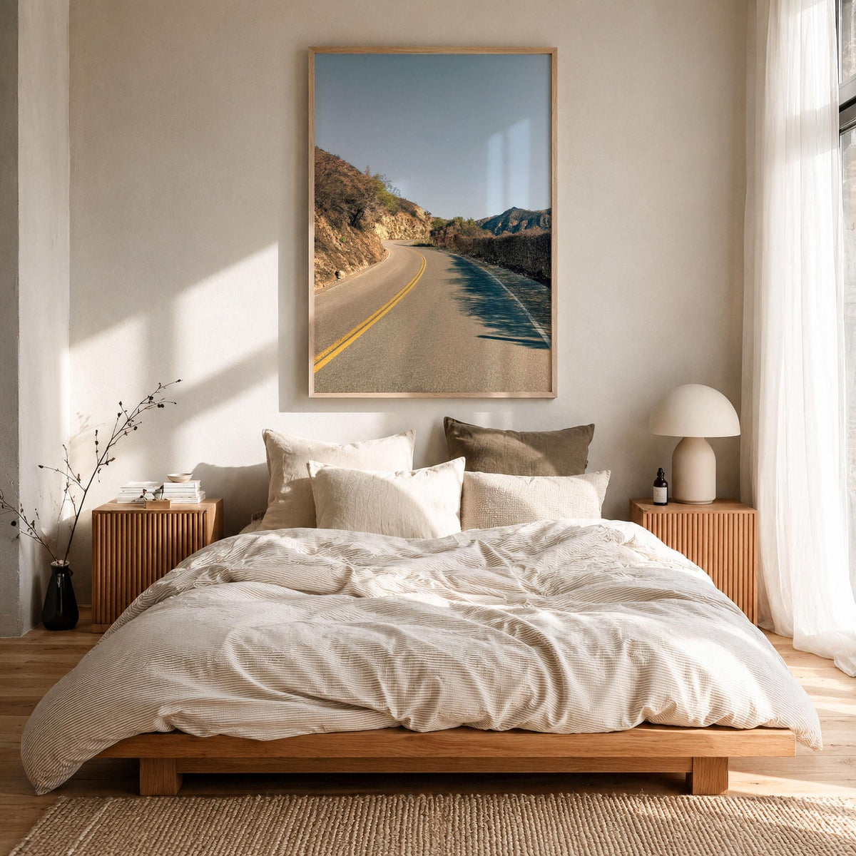 Santa Monica Mountains Fine Art Photo Print – fine art print by The Cali Studio