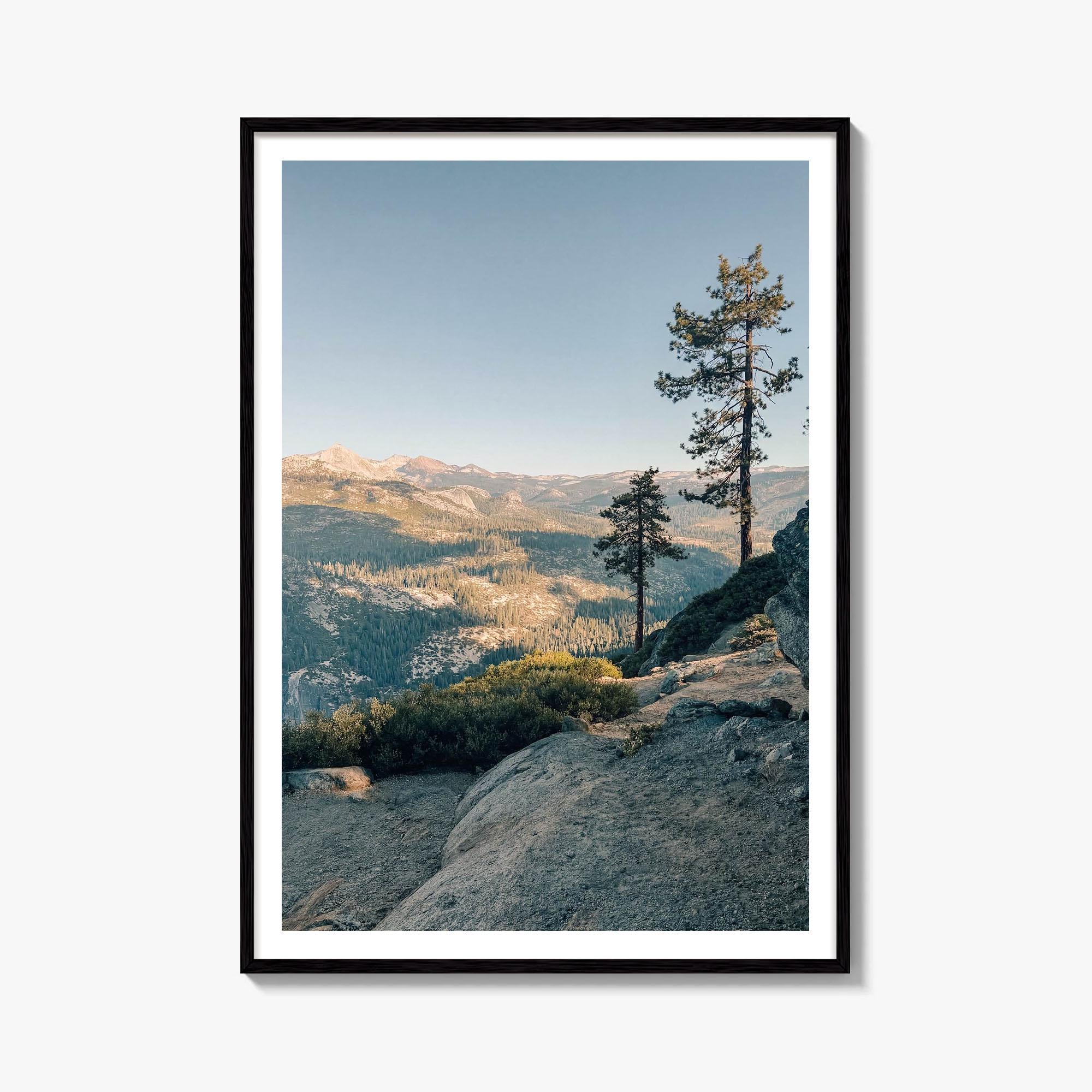 Yosemite Granite Overlook Fine Art Photo Print – fine art print by The Cali Studio