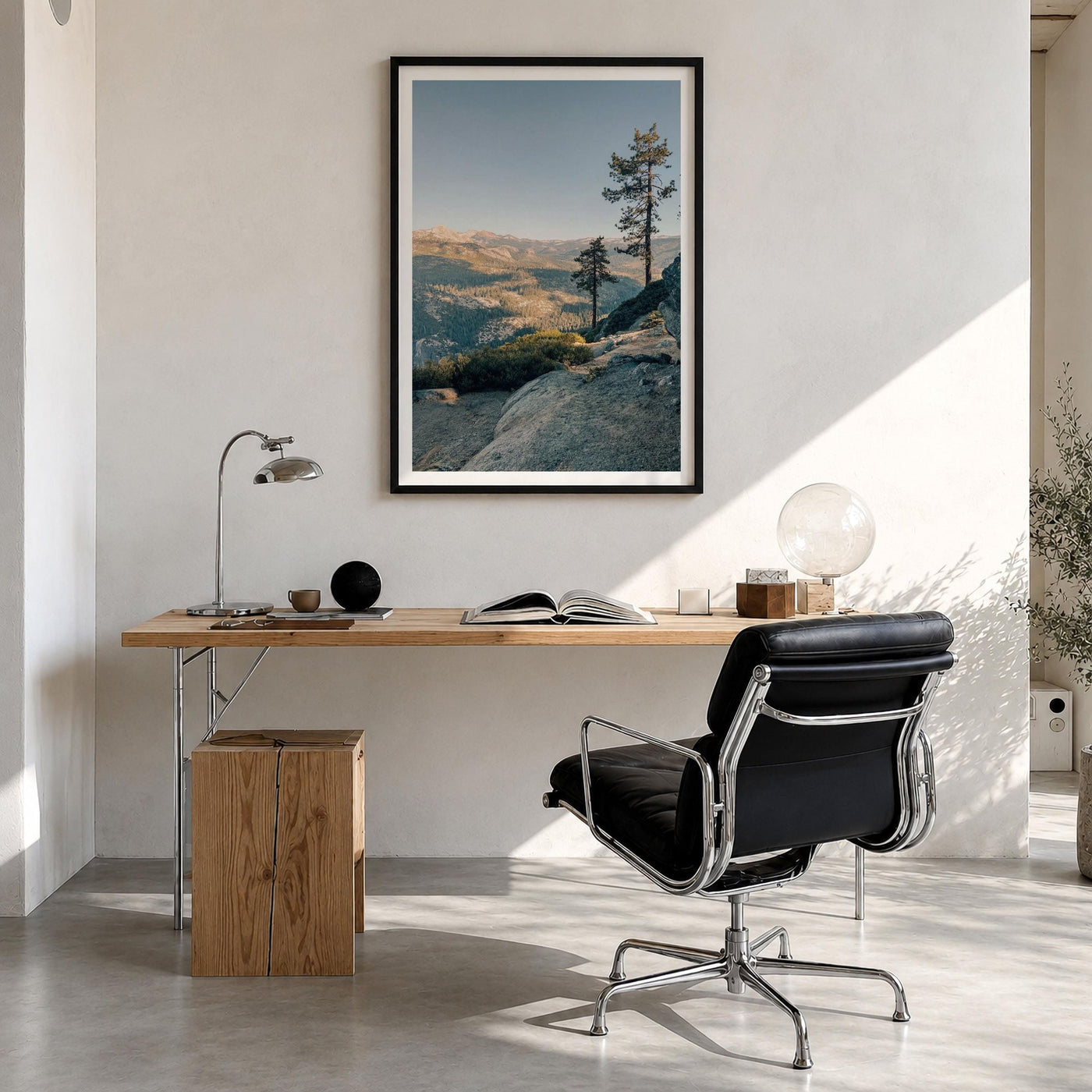 Yosemite Granite Overlook Fine Art Photo Print – fine art print by The Cali Studio