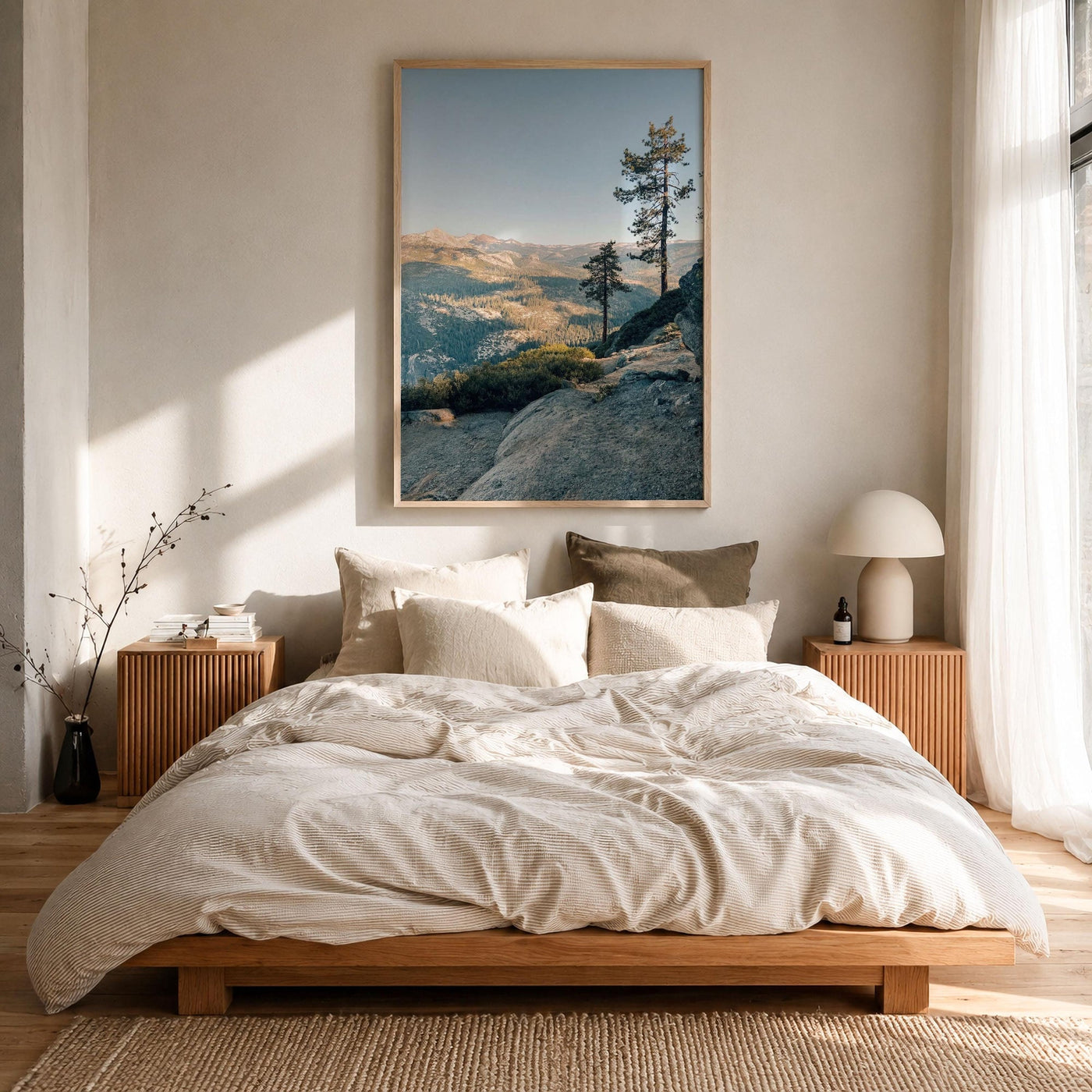 Yosemite Granite Overlook Fine Art Photo Print – fine art print by The Cali Studio