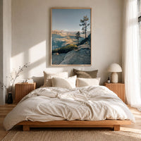 Yosemite Granite Overlook Fine Art Photo Print – fine art print by The Cali Studio
