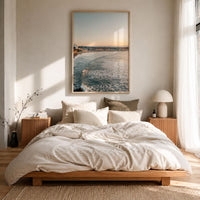 Santa Cruz Wharf Sunset Fine Art Photo Print – fine art print by The Cali Studio