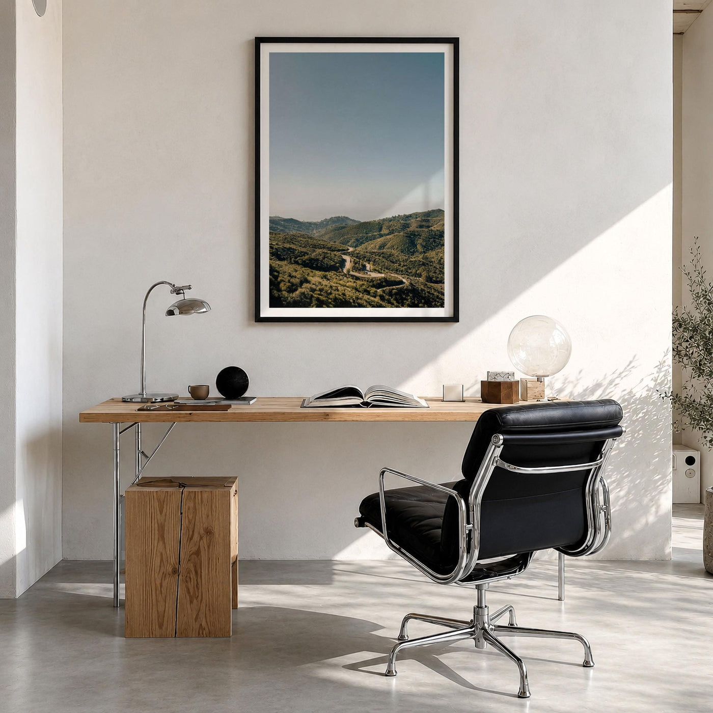 Santa Monica Mountains Fine Art Photo Print – fine art print by The Cali Studio