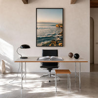 Santa Cruz Cliffside Fine Art Photo Print – fine art print by The Cali Studio