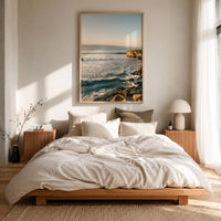 Santa Cruz Cliffside Fine Art Photo Print – fine art print by The Cali Studio