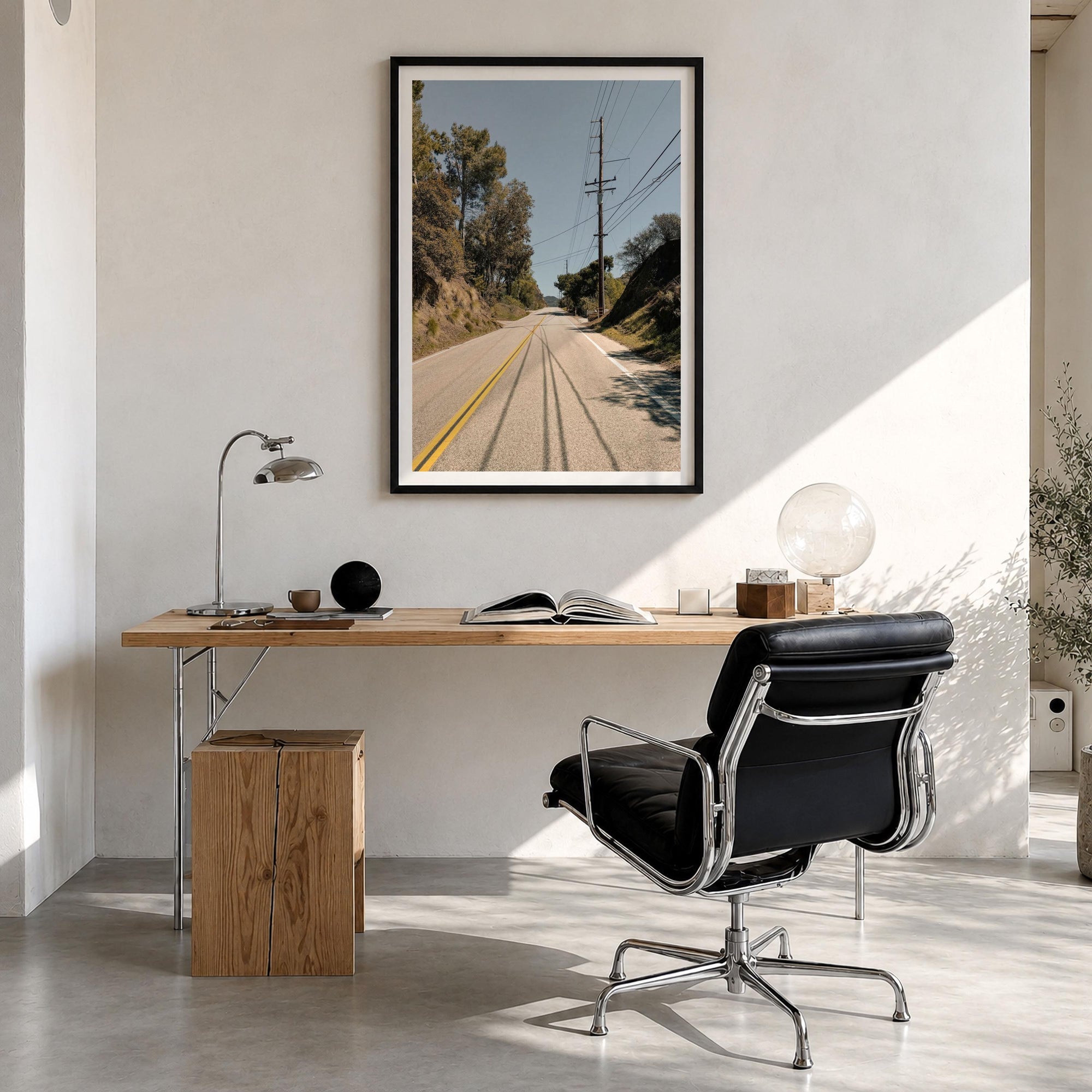 Santa Monica Mountains Fine Art Photo Print – fine art print by The Cali Studio