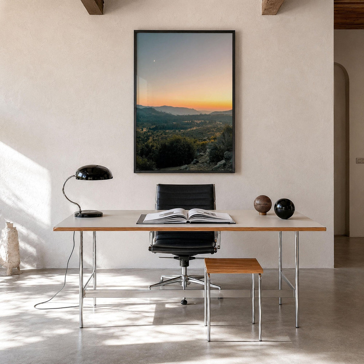 Yosemite Valley Sunset Fine Art Photo Print – fine art print by The Cali Studio