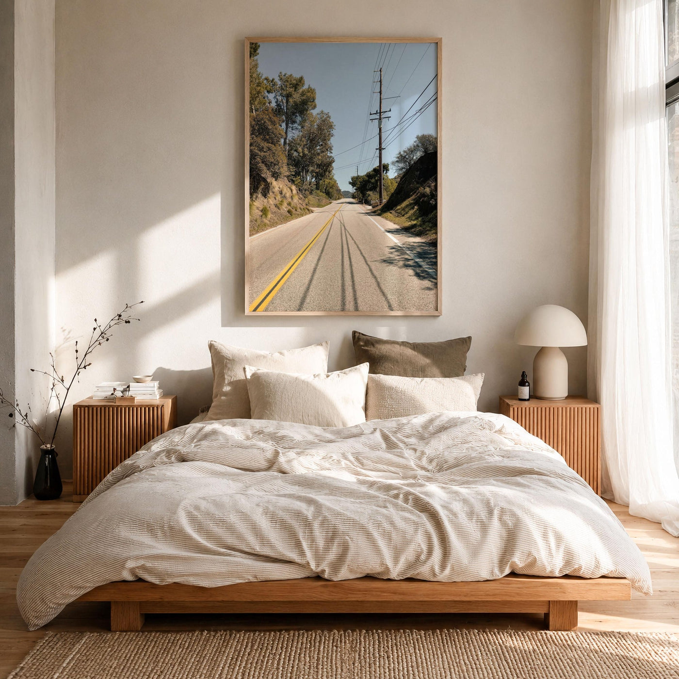 Santa Monica Mountains Fine Art Photo Print – fine art print by The Cali Studio