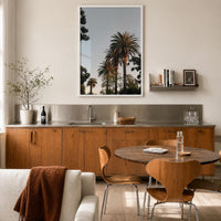 California Palm Tree Sunset Fine Art Photo Print – fine art print by The Cali Studio