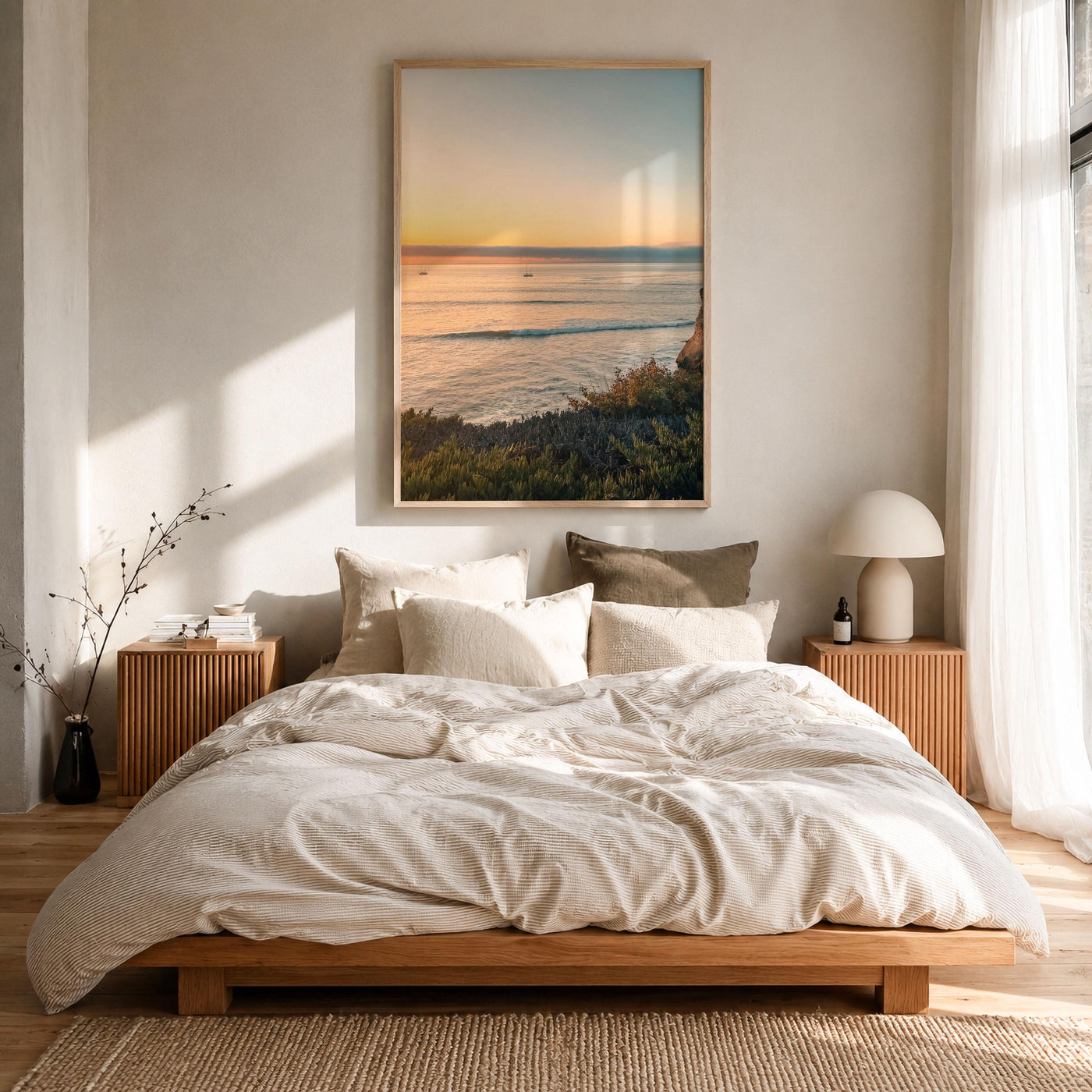 Pacific Coast Sunset Fine Art Photo Print – fine art print by The Cali Studio