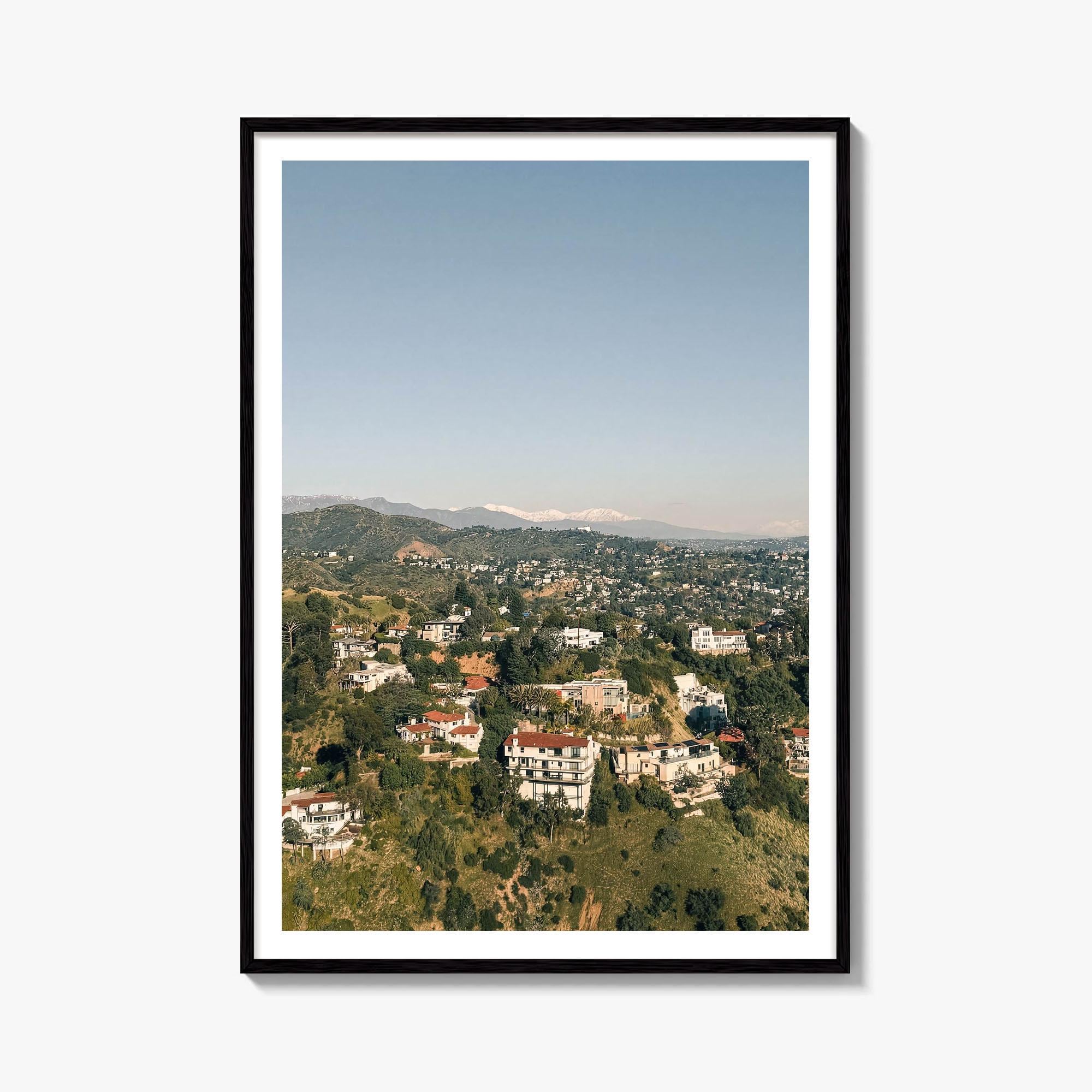 Hollywood Hills Fine Art Photo Print – fine art print by The Cali Studio