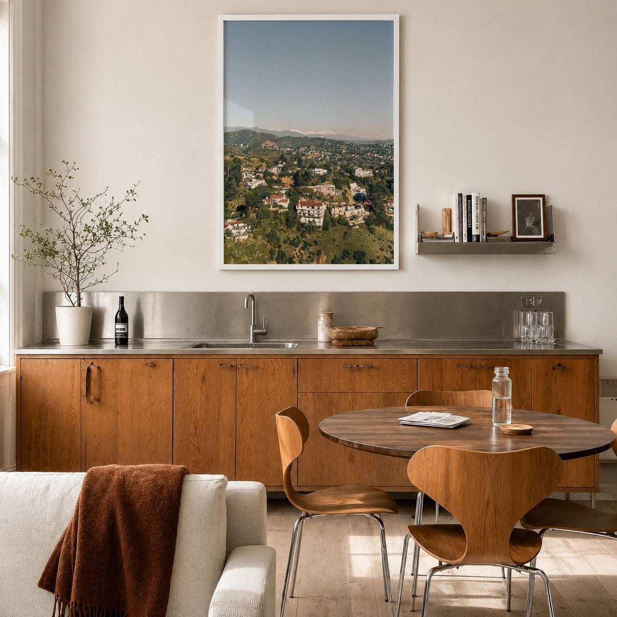 Hollywood Hills Fine Art Photo Print – fine art print by The Cali Studio