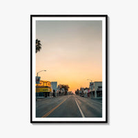 Melrose Avenue Sunset Fine Art Photo Print – fine art print by The Cali Studio