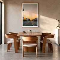 Melrose Avenue Sunset Fine Art Photo Print – fine art print by The Cali Studio