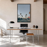 Melrose Avenue Palm Trees Fine Art Photo Print – fine art print by The Cali Studio