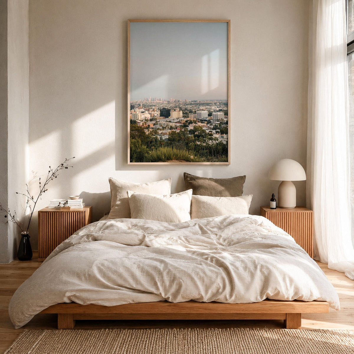 Los Angeles Skyline Fine Art Photo Print – fine art print by The Cali Studio