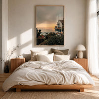 Laguna Beach Cliffside House Fine Art Photo Print – fine art print by The Cali Studio