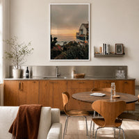 Laguna Beach Cliffside House Fine Art Photo Print – fine art print by The Cali Studio