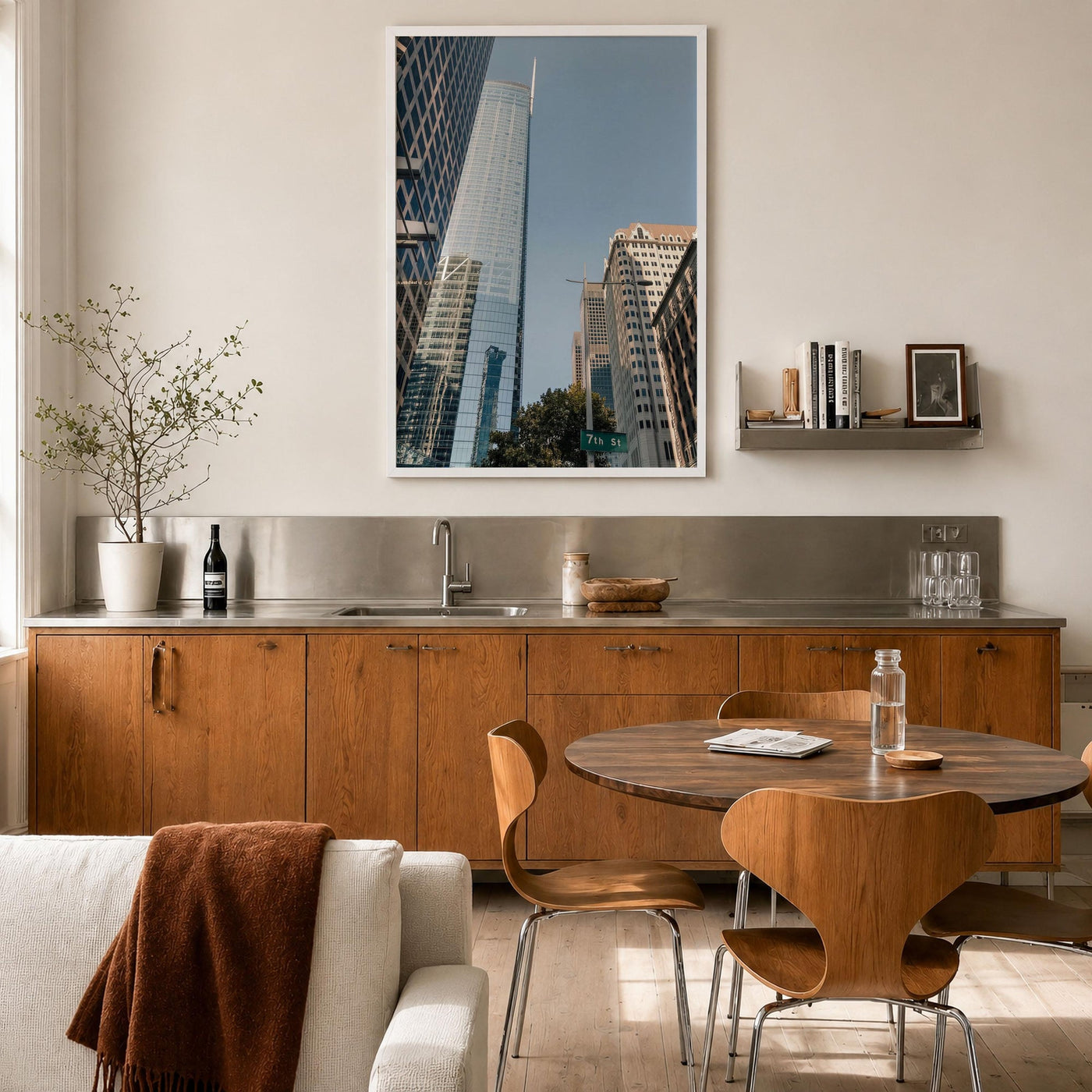 Wilshire Grand Fine Art Photo Print – fine art print by The Cali Studio