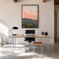 Hollywood Sign Sunset Fine Art Photo Print – fine art print by The Cali Studio