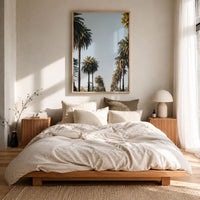 Los Angeles Palm Street Fine Art Photo Print – fine art print by The Cali Studio