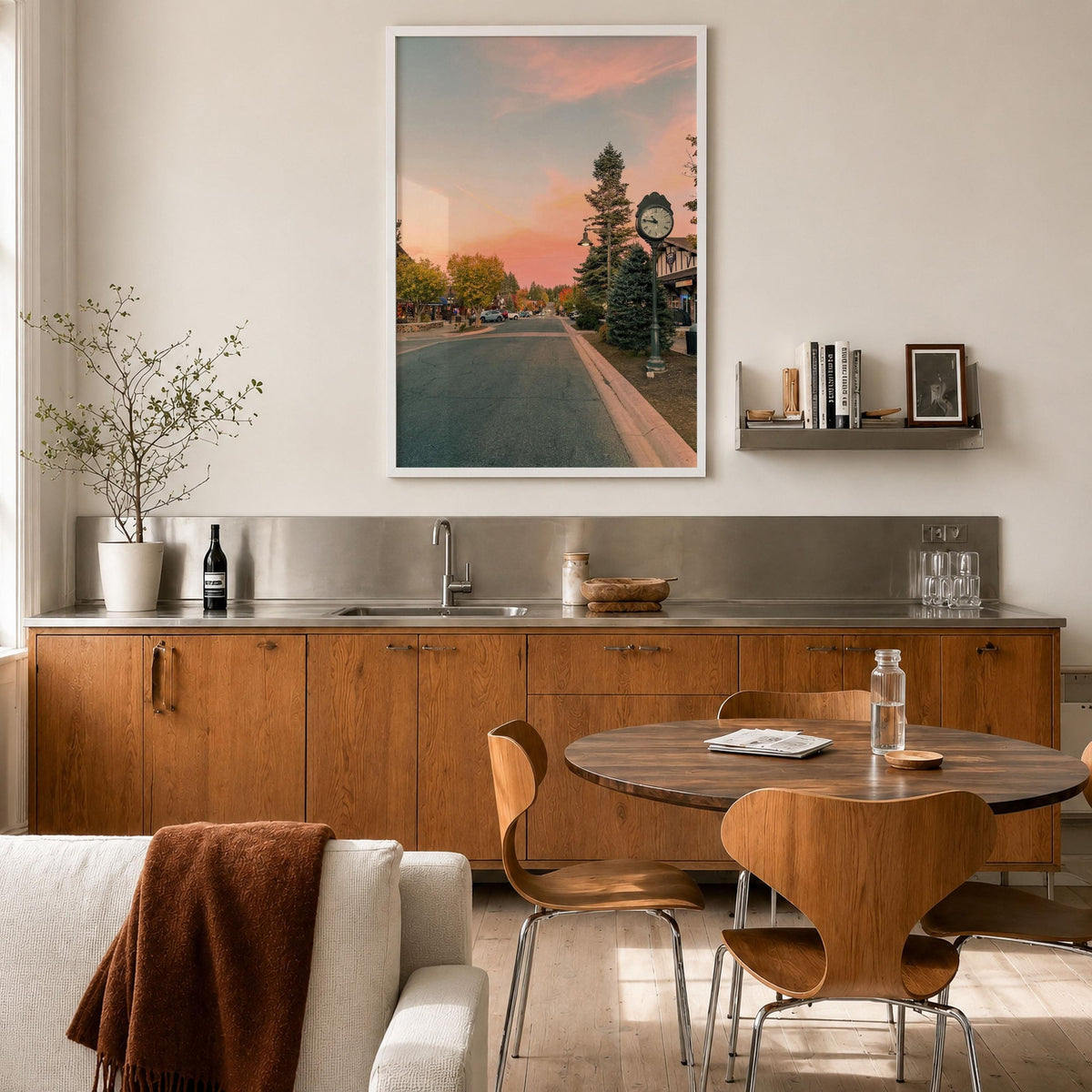 Big Bear Lake Village Fine Art Photo Print – fine art print by The Cali Studio