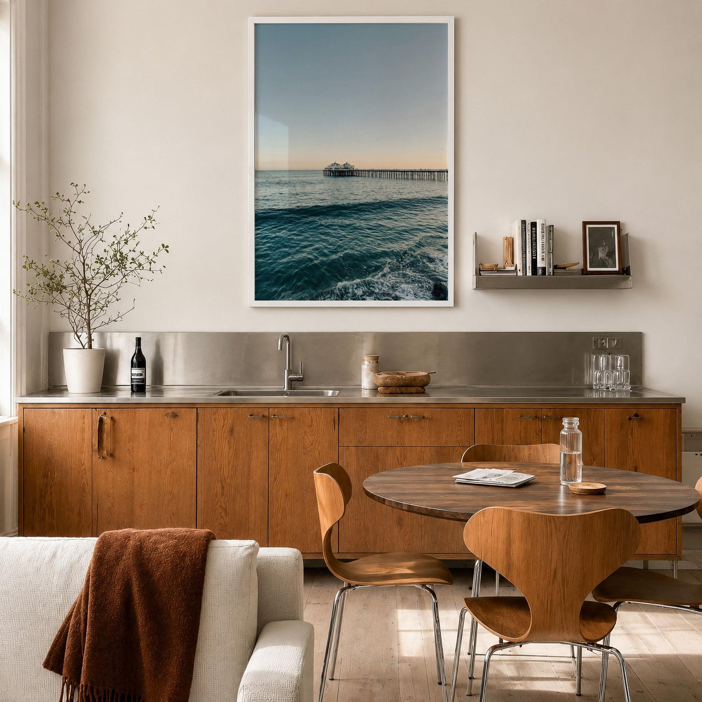 Malibu Pier Fine Art Photo Print – fine art print by The Cali Studio