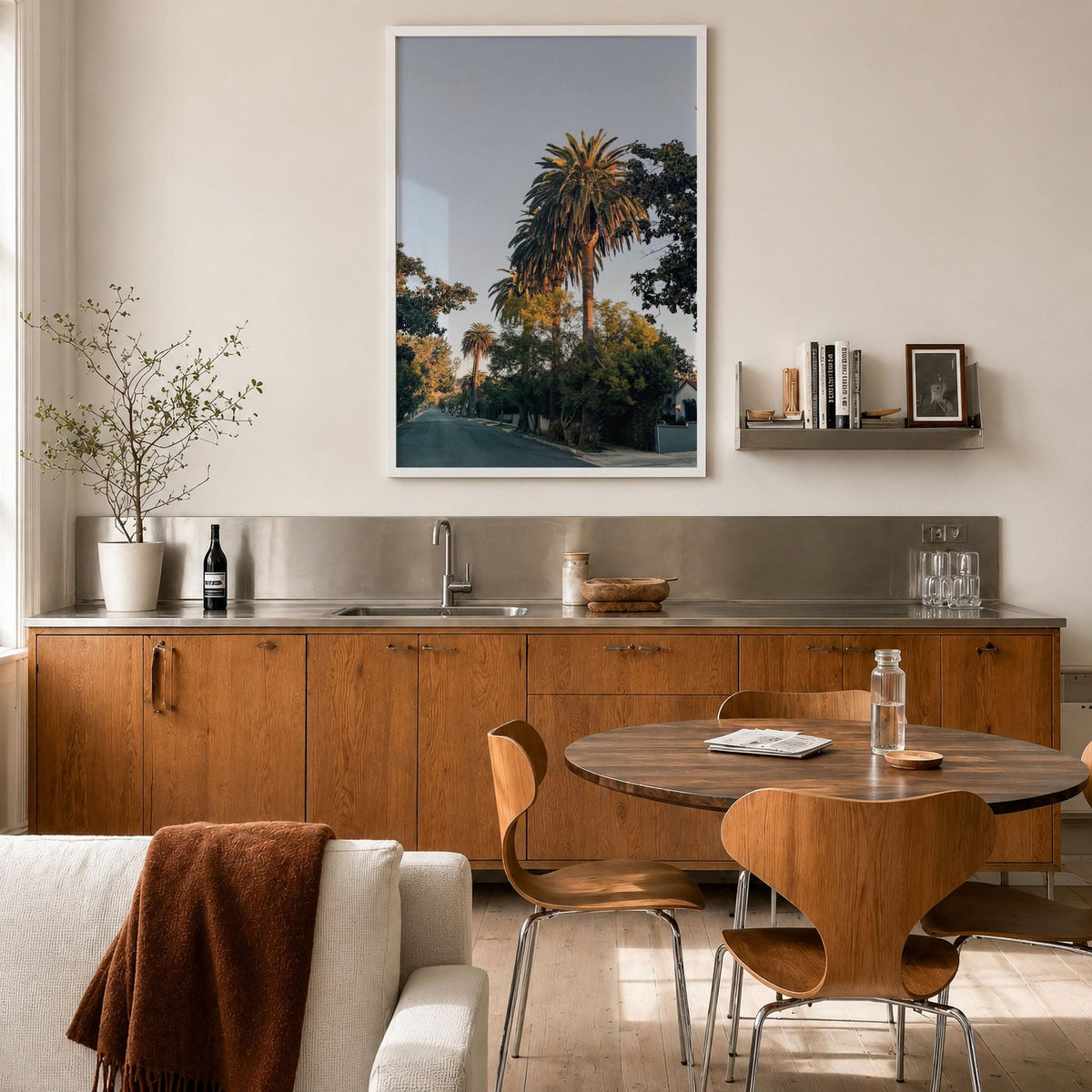 Fairfax Palm Tree Fine Art Photo Print – fine art print by The Cali Studio
