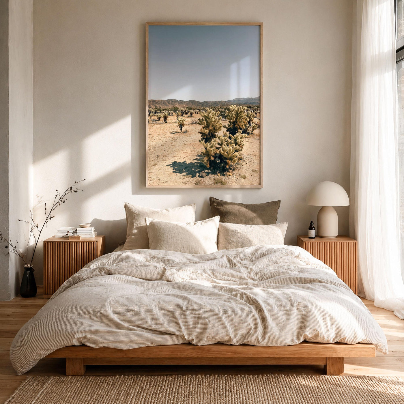 Cholla Cactus Garden Fine Art Photo Print – fine art print by The Cali Studio