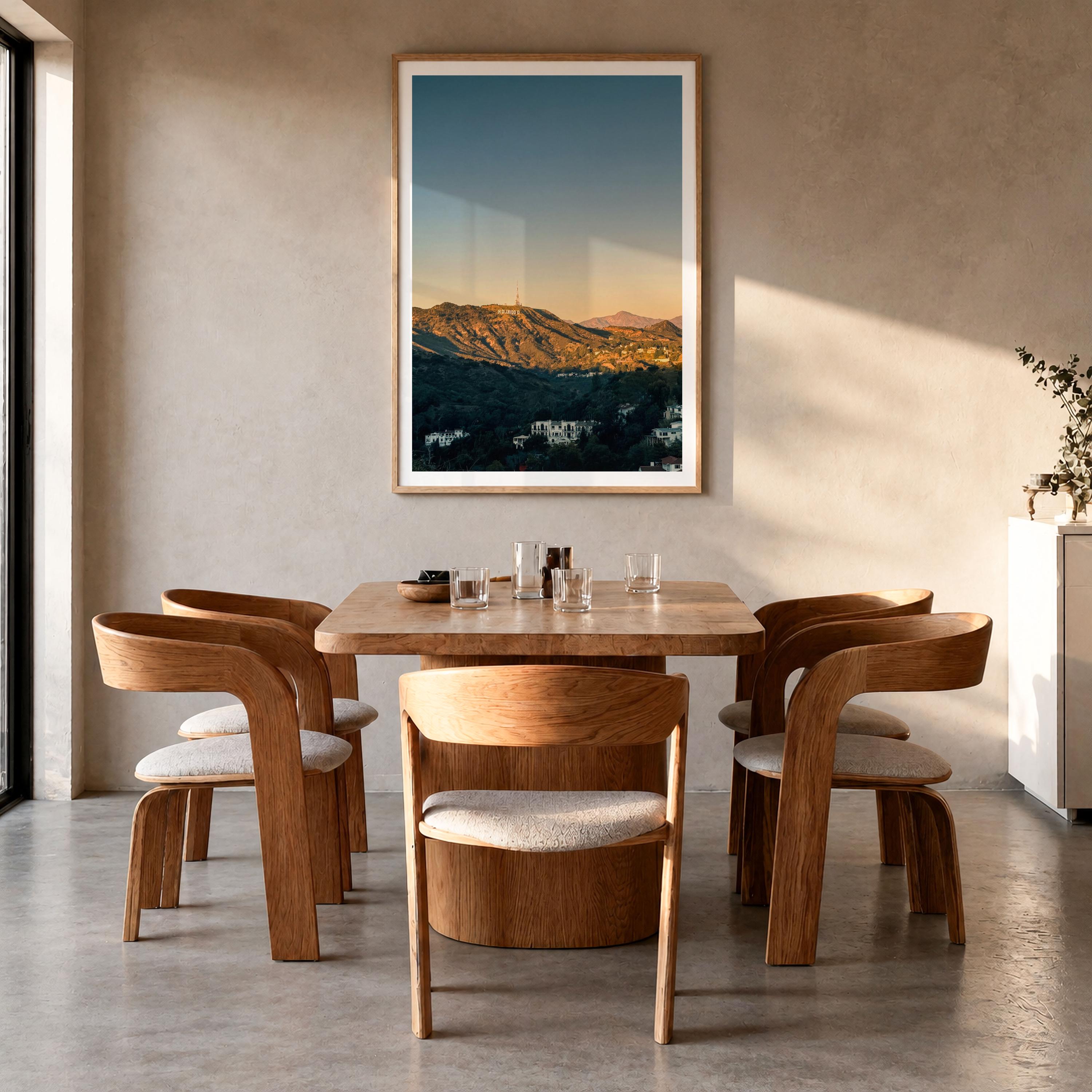 Hollywood Sign Ridge Fine Art Photo Print – fine art print by The Cali Studio