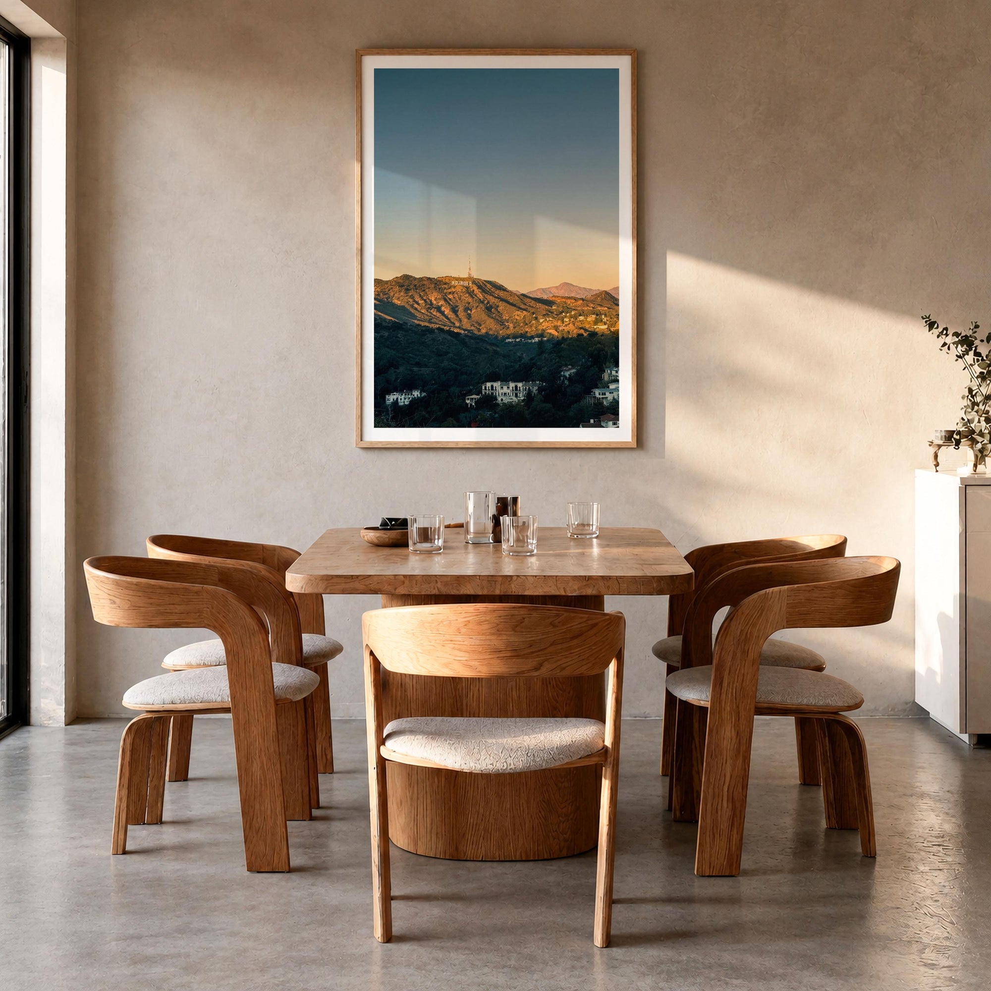 Hollywood Sign Ridge Fine Art Photo Print – fine art print by The Cali Studio