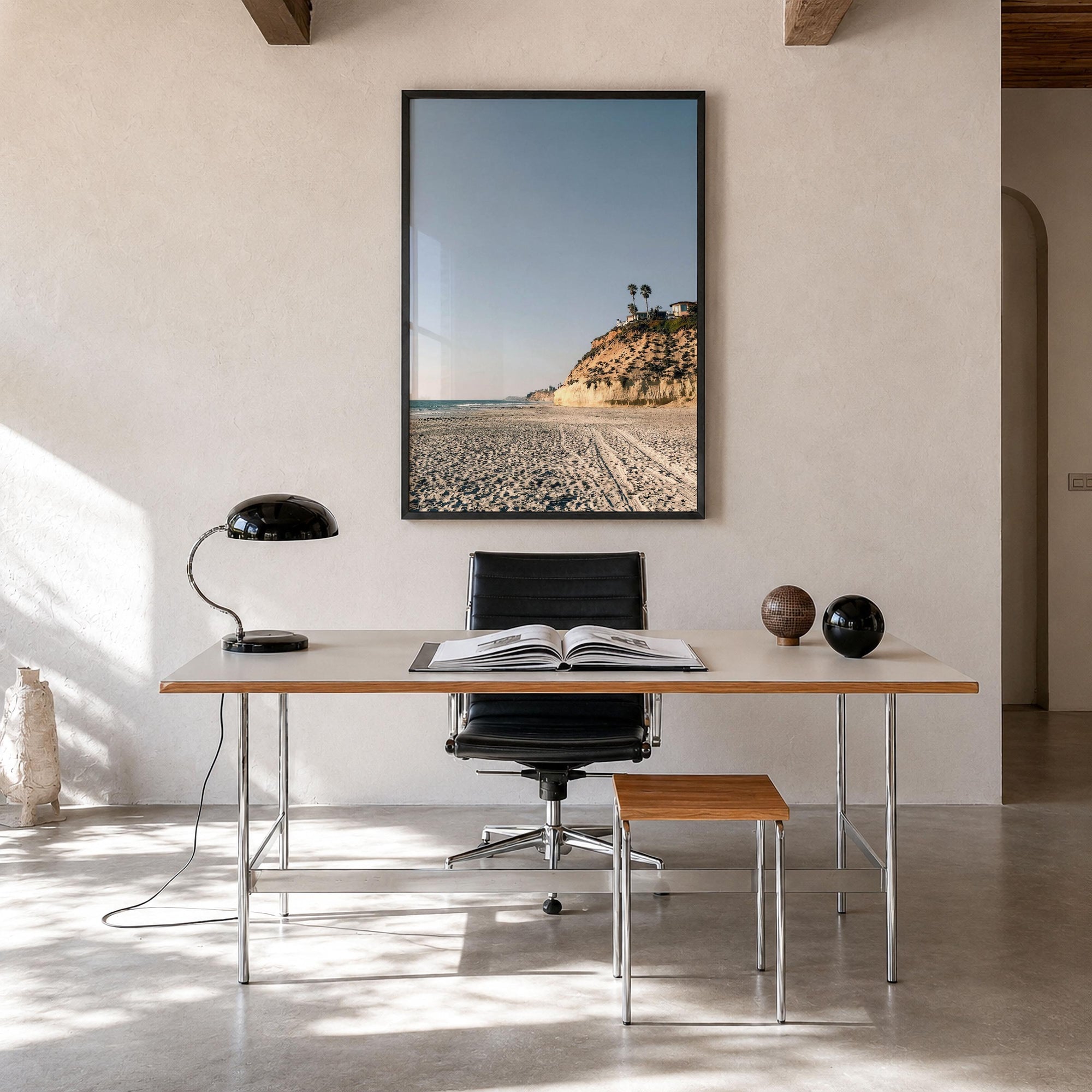 Del Mar Bluff Fine Art Photo Print – fine art print by The Cali Studio