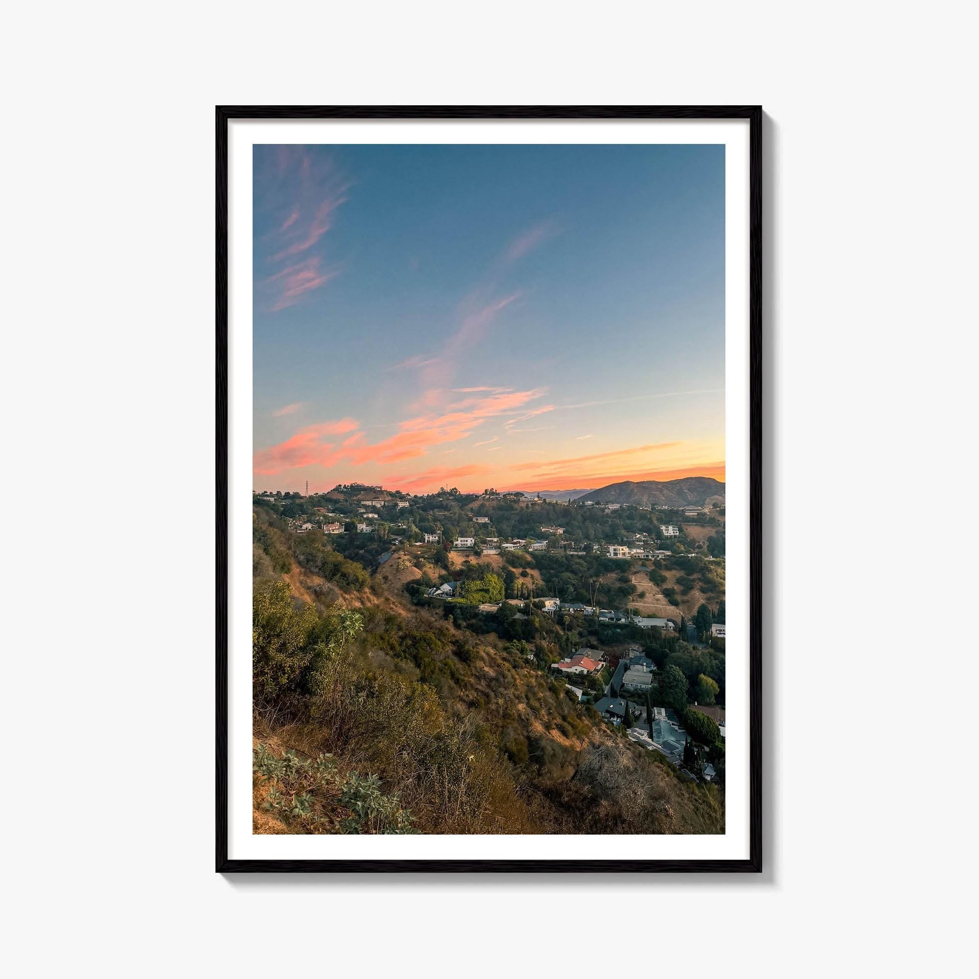 Hollywood Hills Fine Art Photo Print – fine art print by The Cali Studio