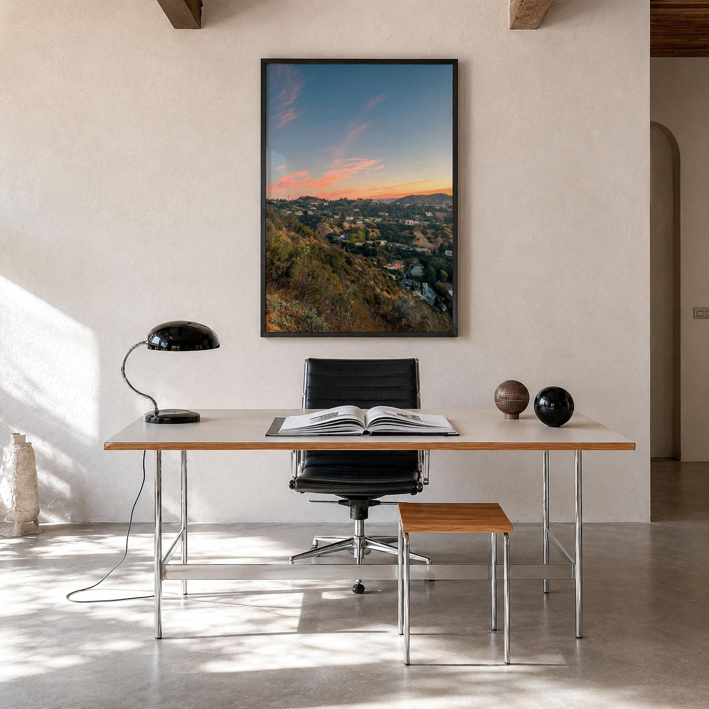 Hollywood Hills Fine Art Photo Print – fine art print by The Cali Studio