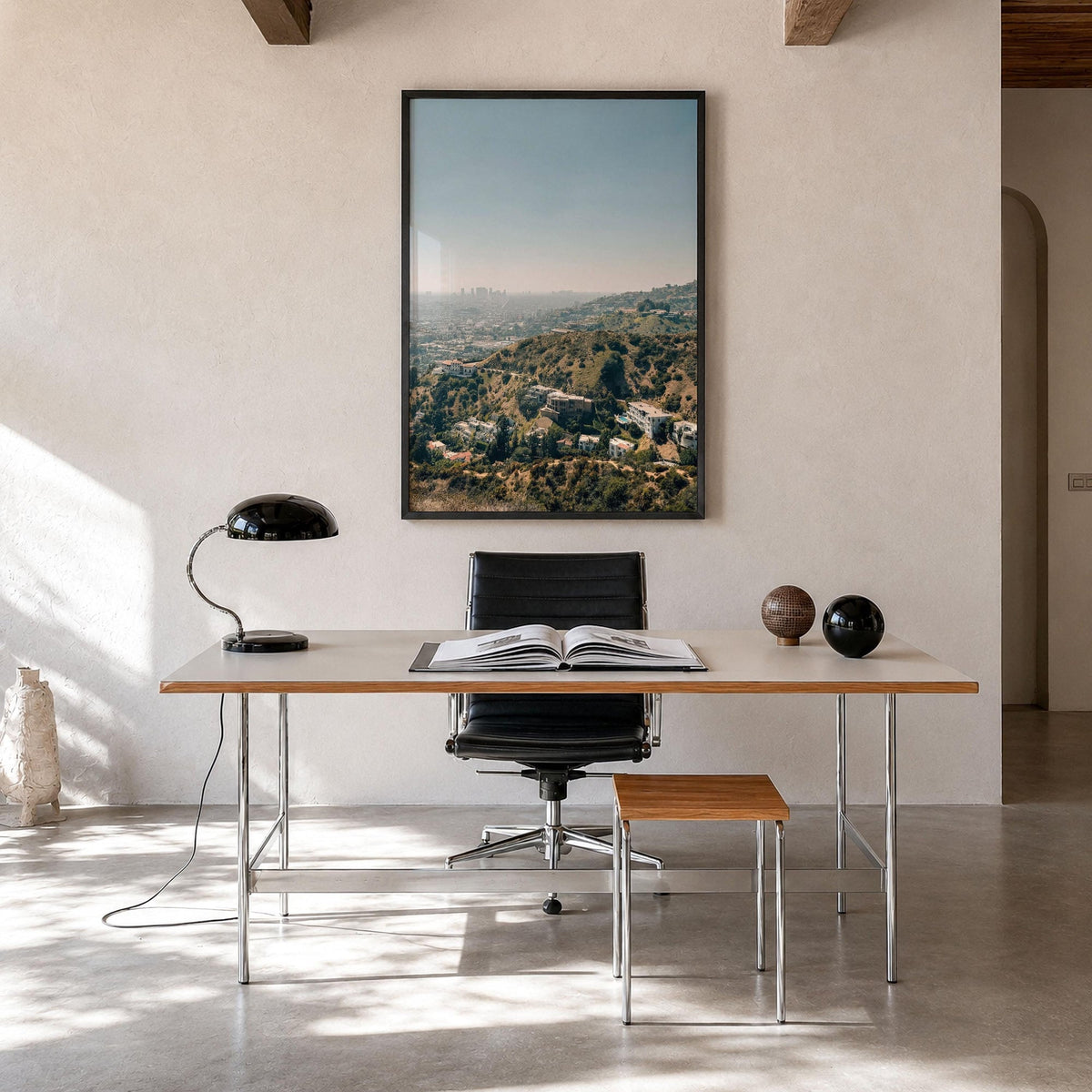 Hollywood Hills Fine Art Photo Print – fine art print by The Cali Studio
