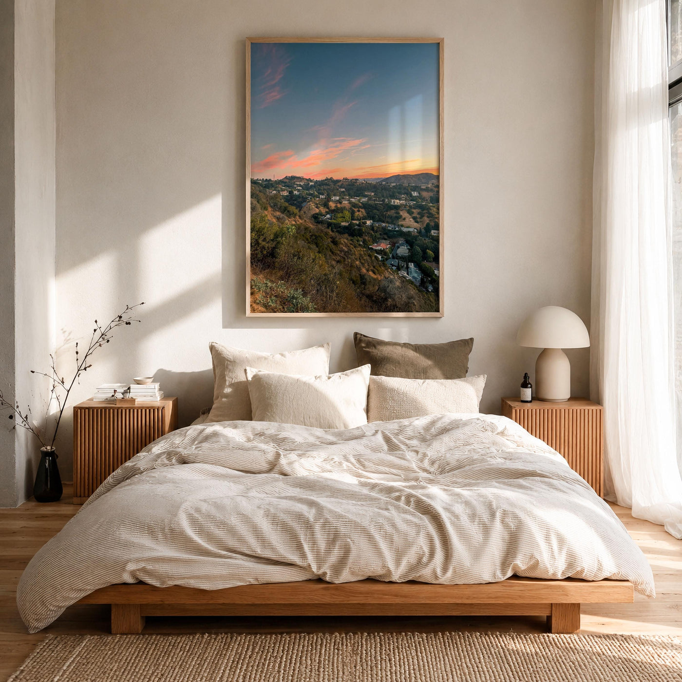 Hollywood Hills Fine Art Photo Print – fine art print by The Cali Studio