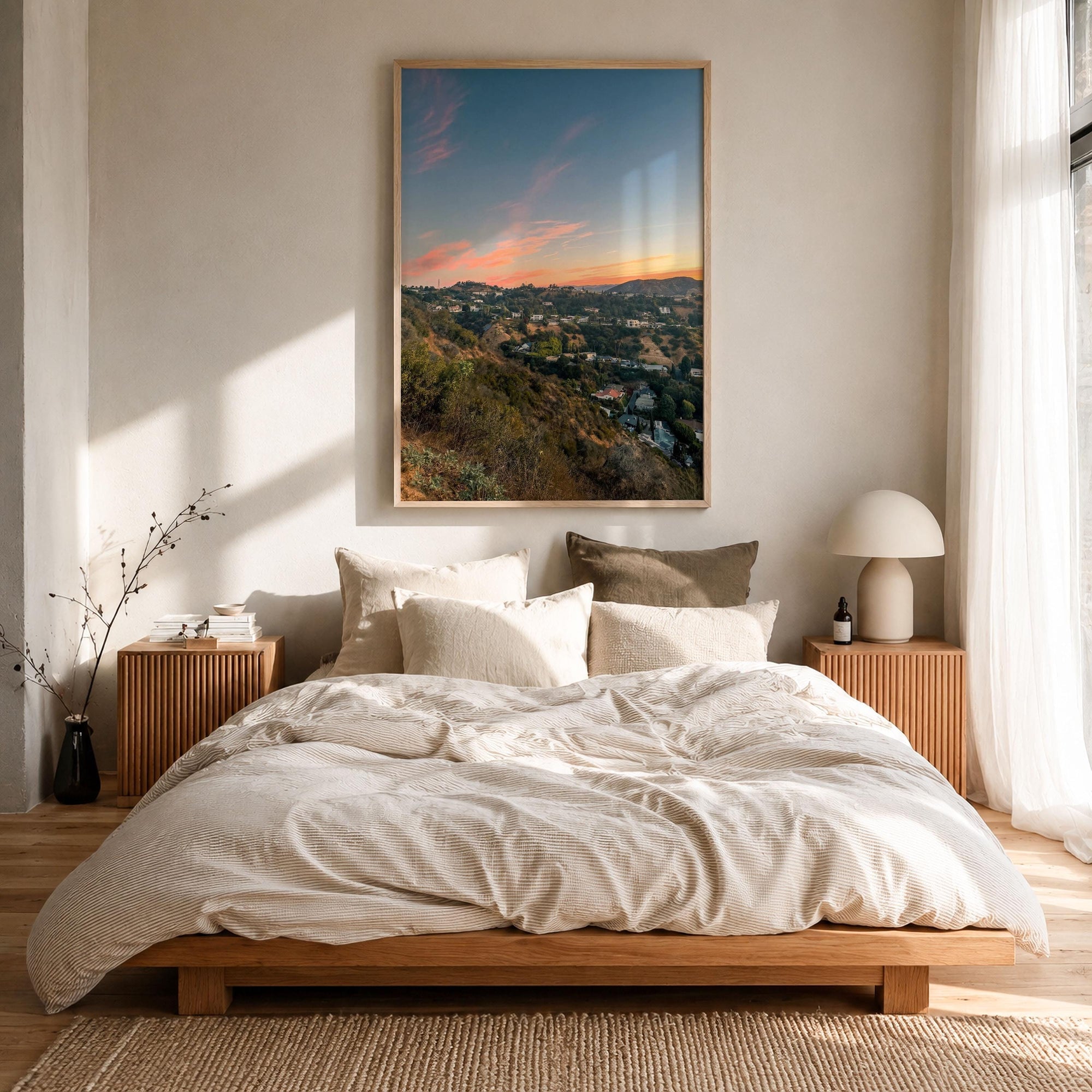 Hollywood Hills Fine Art Photo Print – fine art print by The Cali Studio